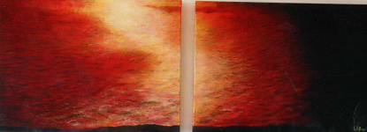 Sonnenspiegel am Meer